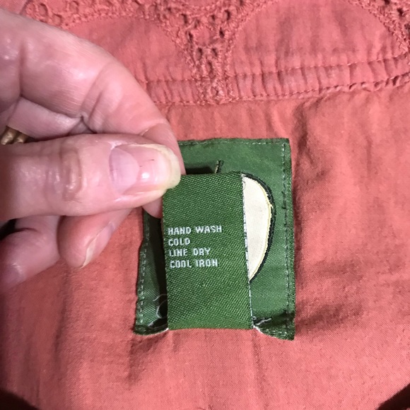 Eyelet jacket or blouse size M - Picture 6 of 6